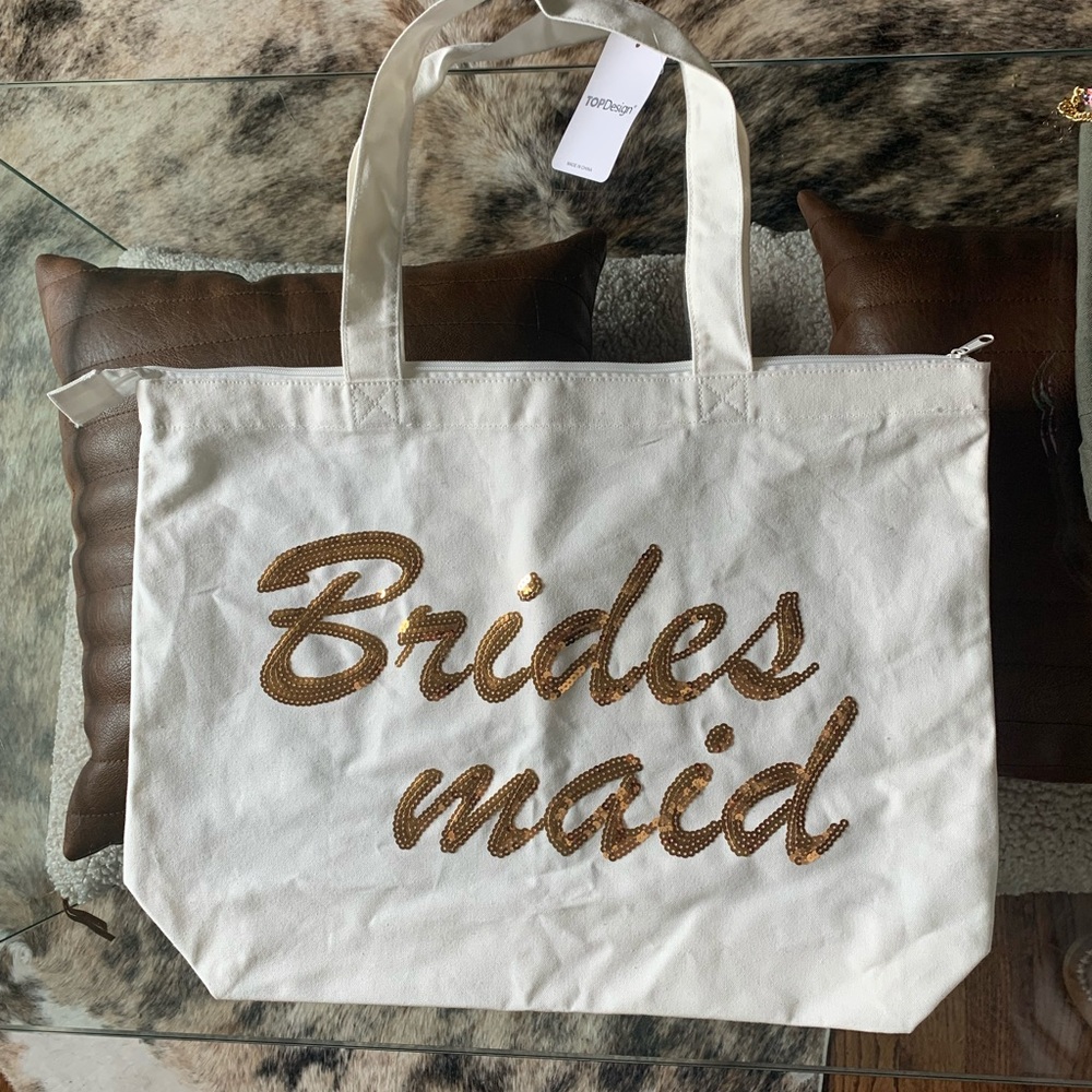 NWT Bridesmaid Tote